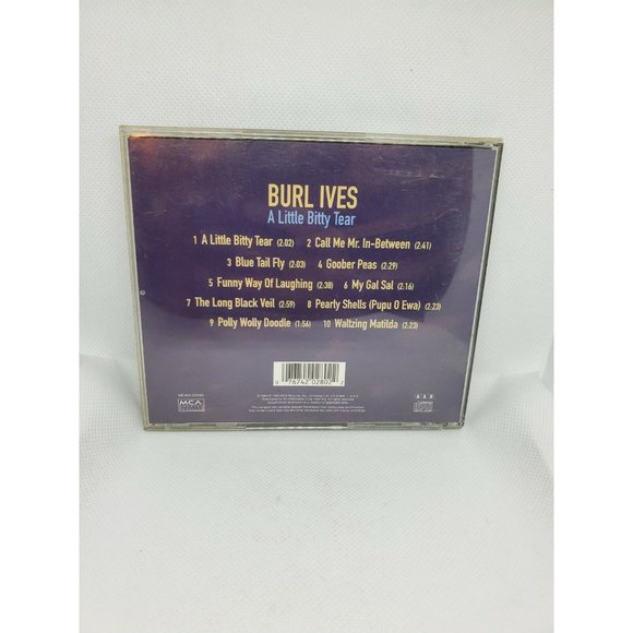 Burl Ives A Little Bitty Tear Folk CD No Scratches Clean - Picture 6 of 9